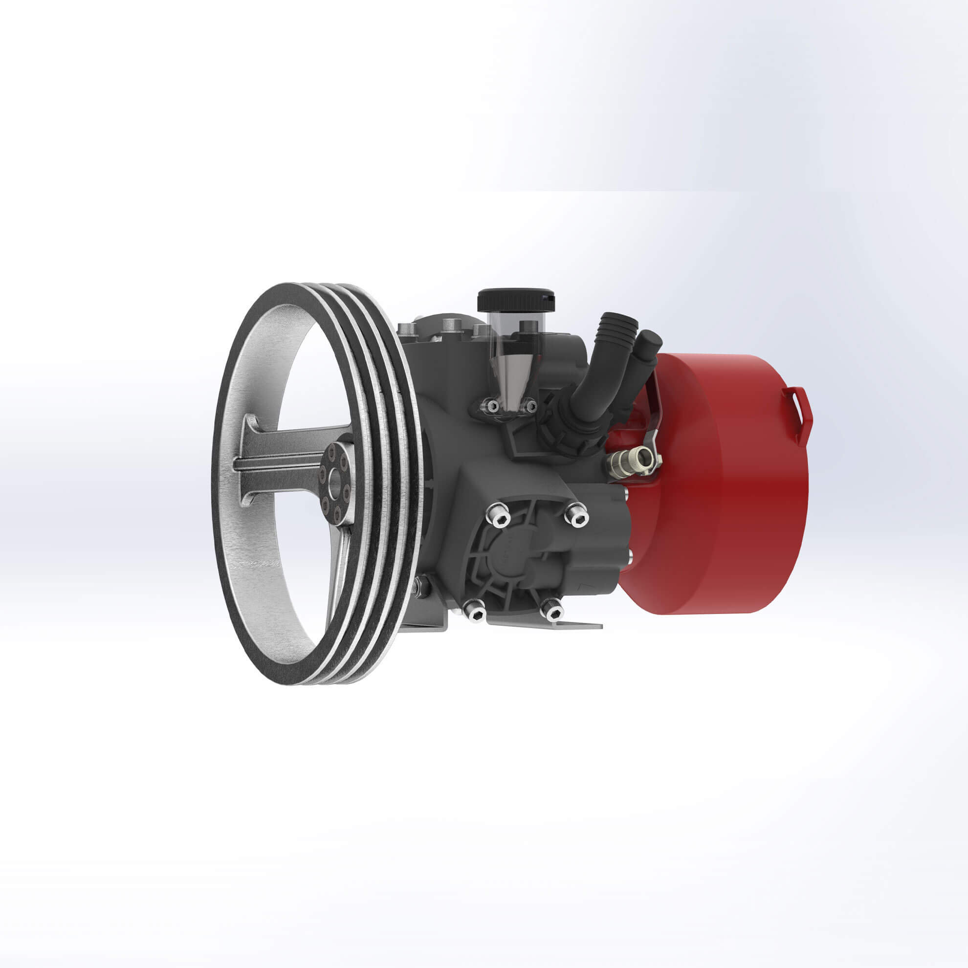 3 DIAPHRAGM PUMPS WITH PULLEY | MTS-371 PK