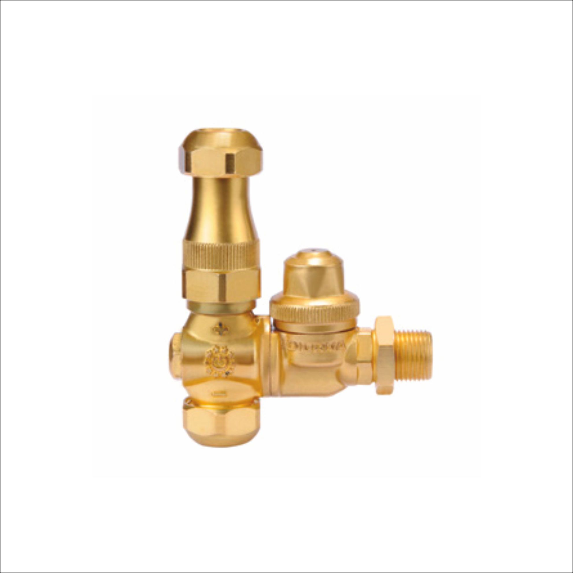 ADJUSTABLE BRASS NOZZLE FOR MISTBLOWER (WITH DIAPHRAGM CHECK VALVE)